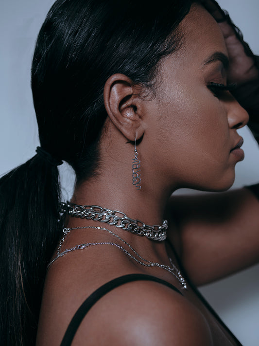 “Firiyo” Name Drop Earring